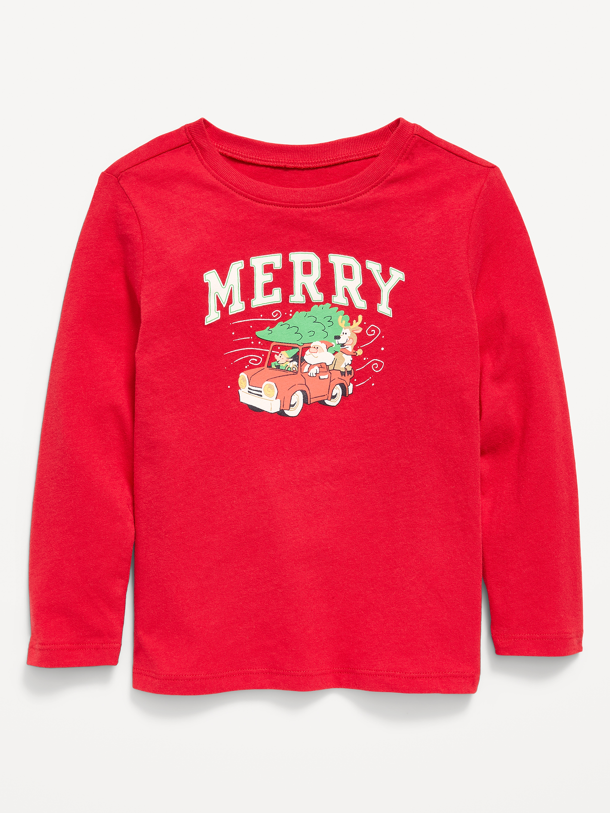 Image 1 of 2, crew neck, long sleeves, graphic at front, Product #911059
