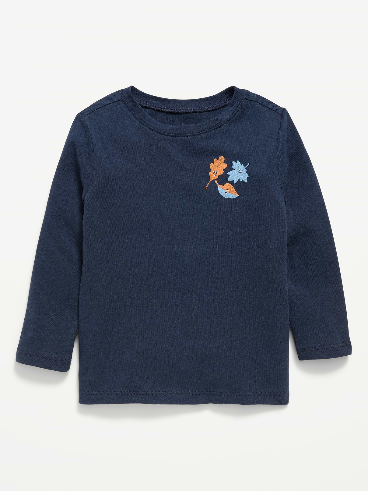 Image 1 of 2, crew neck, long sleeves, graphic at front, Product #911059