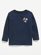 Image 1 of 2, crew neck, long sleeves, graphic at front, Product #911059