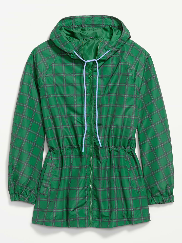 Image 10 of 10, Oversized Rounded-Sleeve Anorak