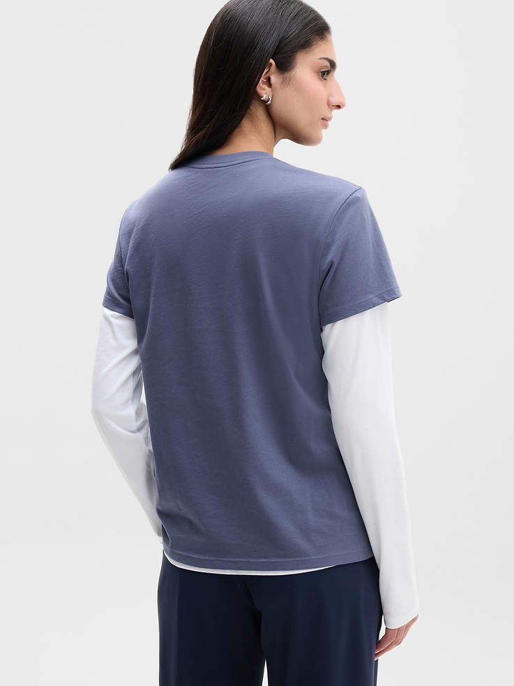Image 3 of 7, Favorite Cotton Classic Tee
