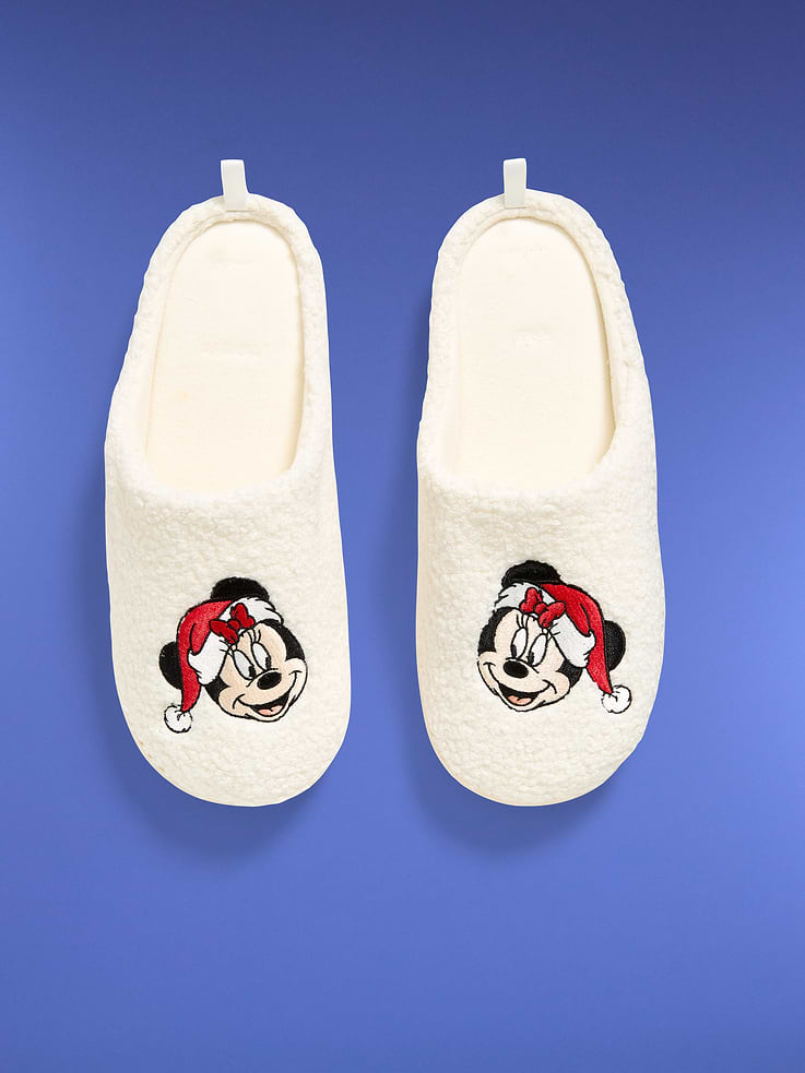 Image 5 de 6, Pantoufles en sherpa Mickey Mouse Old Navy x Disney pour femme