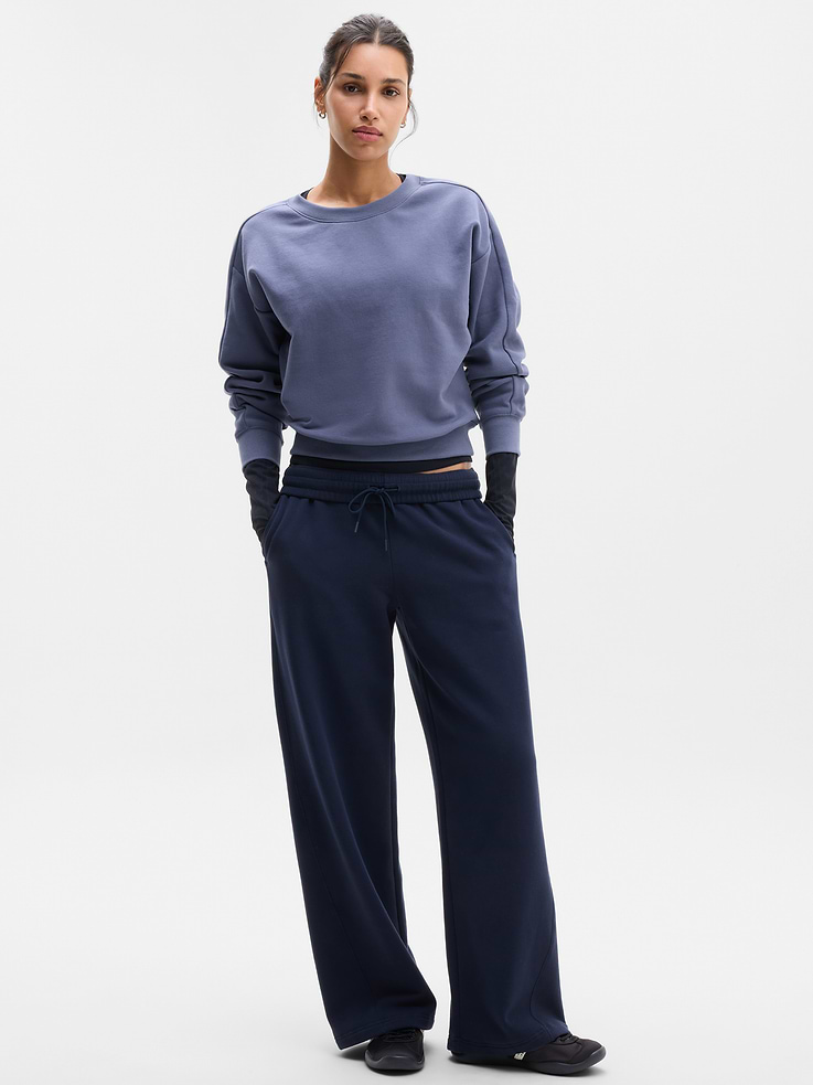 Image 2 of 6, Forever Fleece Classic Crew Sweatshirt
