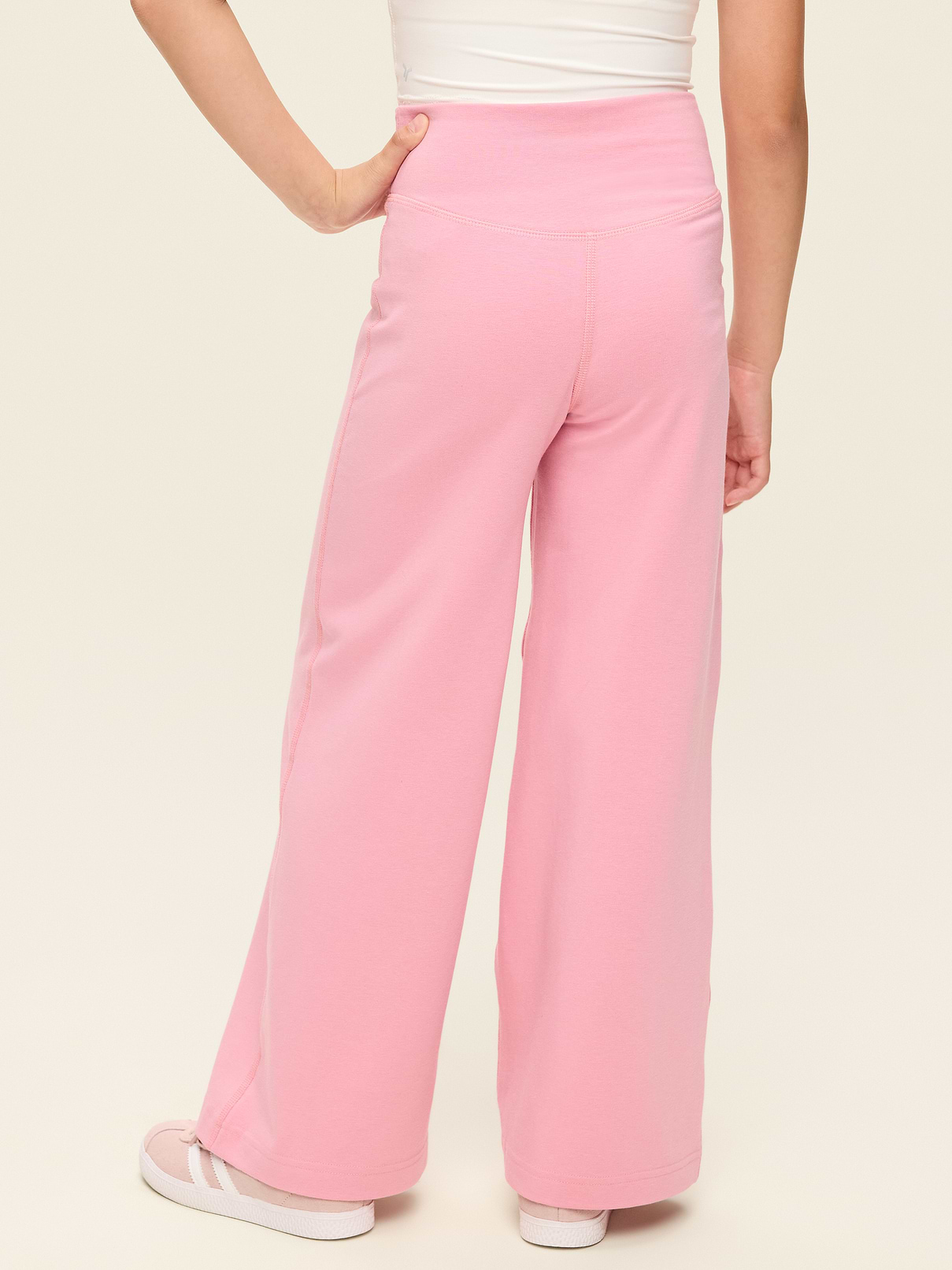 Image 2 of 4, High-Waisted PowerChill Crossover Wide-Leg Pants for Girls
