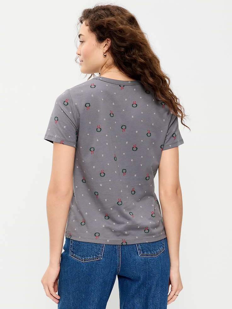 Image 2 of 8, EveryWear Crew-Neck T-Shirt