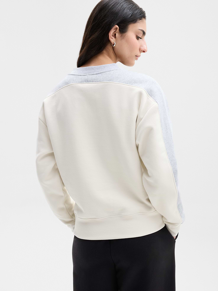 Image 5 of 5, Forever Fleece V-Neck Sweatshirt