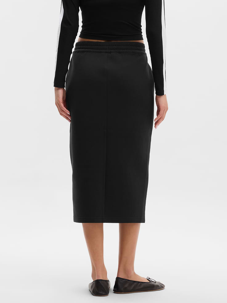 Image 3 of 5, Form Knit Midi Skirt