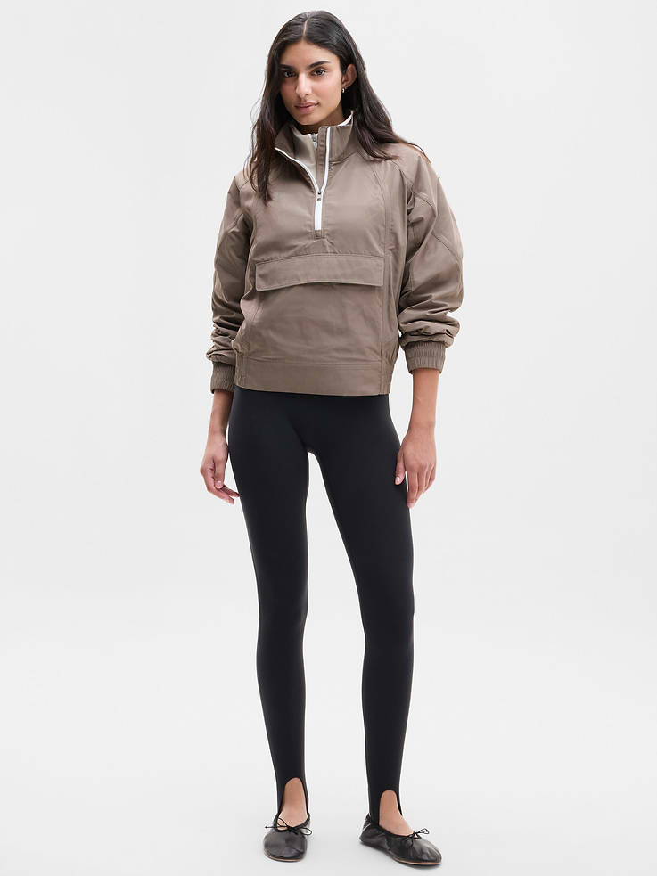 Image 2 of 6, Half Zip Windbreaker