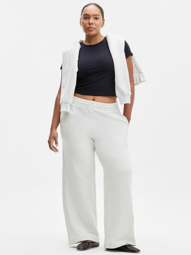 Image 4 of 6, Forever Fleece Classic Wide Leg