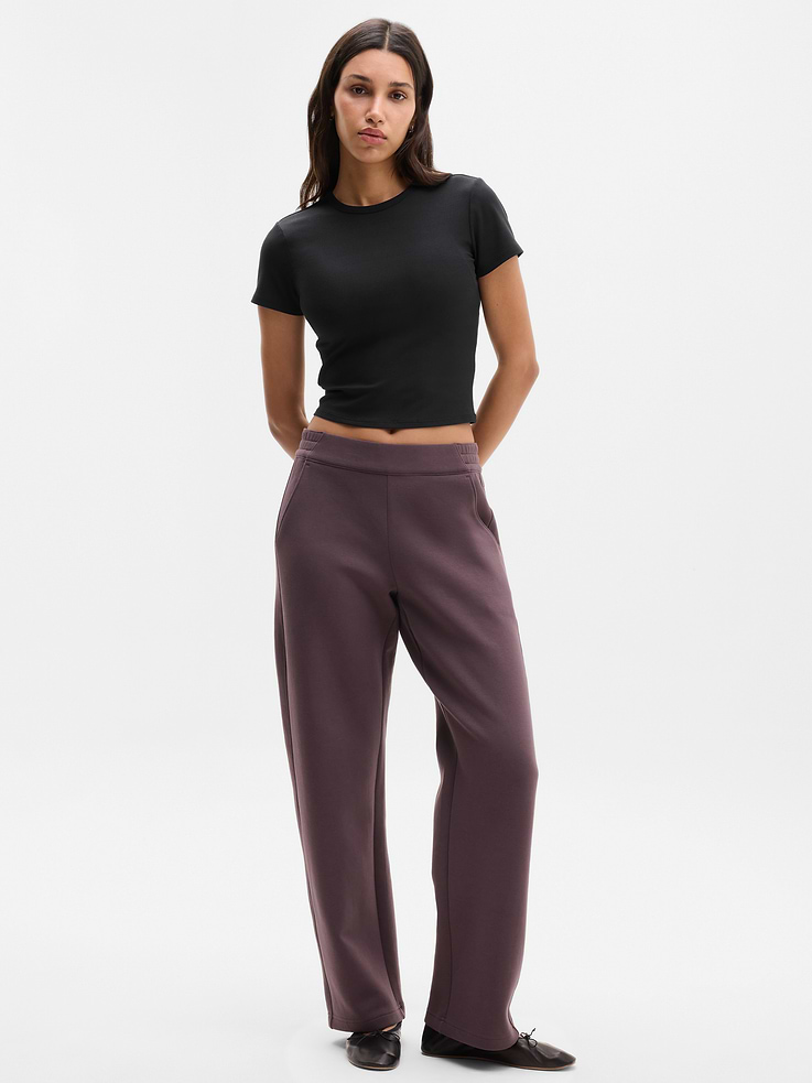 Image 2 of 5, Signature Rib Crop Tee