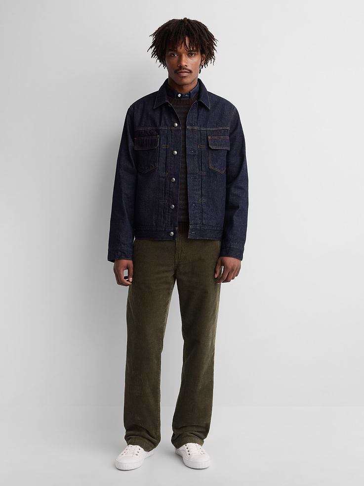 Image 2 of 8, Gap × A.P.C. Denim Relaxed Shirt, Cardmember Early Access