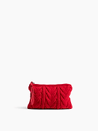 Image 1 of 5, Sueprsoft pouch bag., Zipper closure with wristlet., Product #1186134