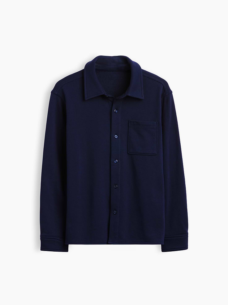 Image 2 of 5, Kids VintageSoft Terry Button-Front Shirt