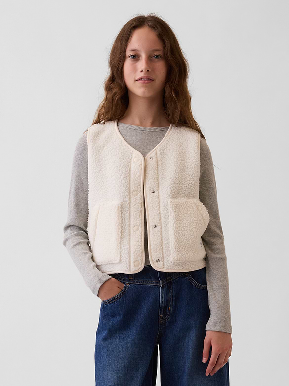 Kids Sherpa Vest