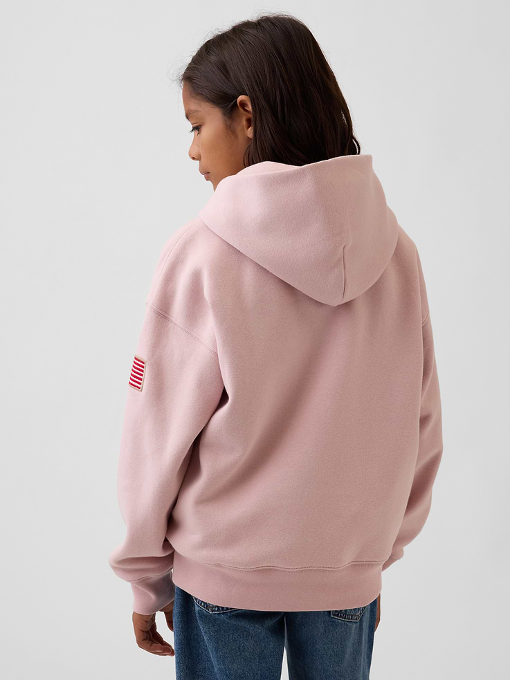 Image 3 of 6, Kids VintageSoft NYC Times Square Logo Hoodie