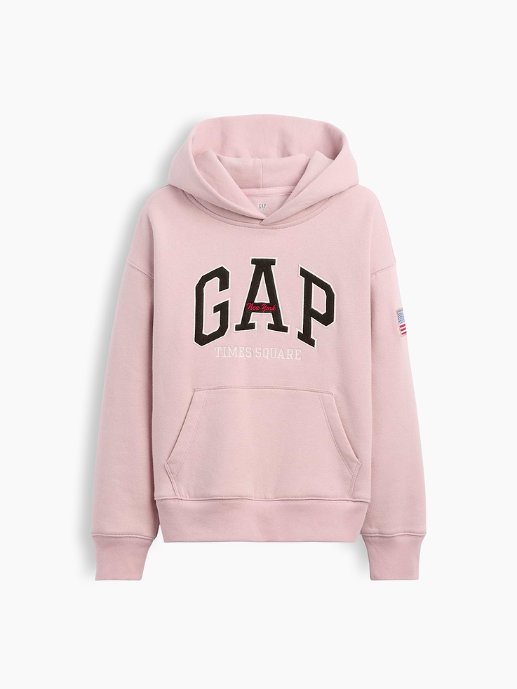 Image 6 of 6, Kids VintageSoft NYC Times Square Logo Hoodie