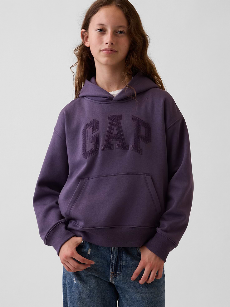 Image 2 of 6, Kids VintageSoft Oversized Logo Hoodie