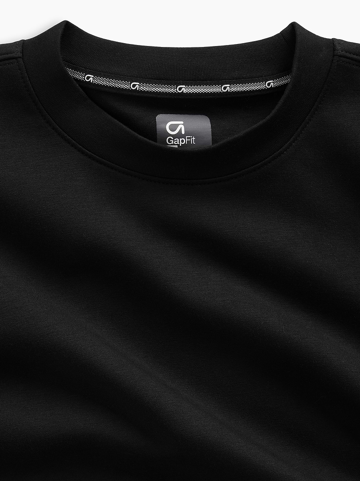 Image 5 of 5, Kids GapFit Tech Crewneck Sweatshirt