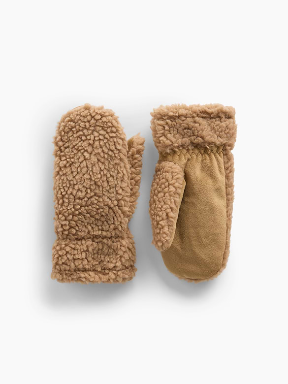 Kids Sherpa Mitts
