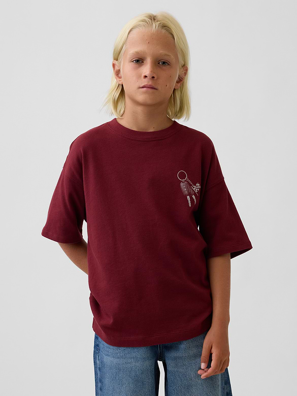 Kids Oversized Graphic T-Shirt