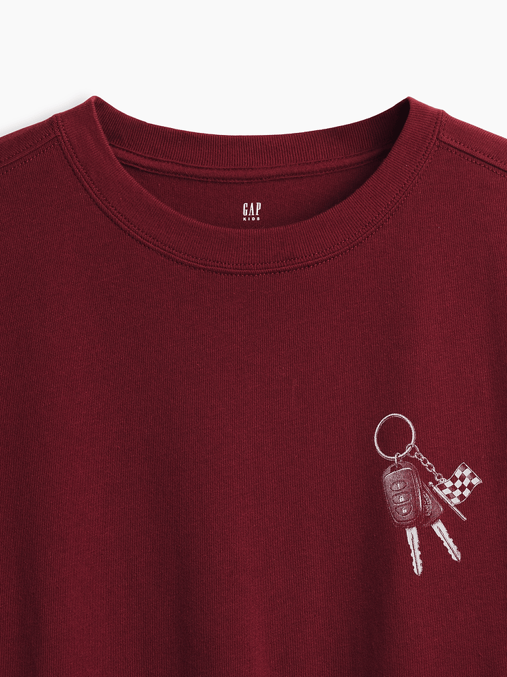 Image 5 of 5, Kids Oversized Graphic T-Shirt