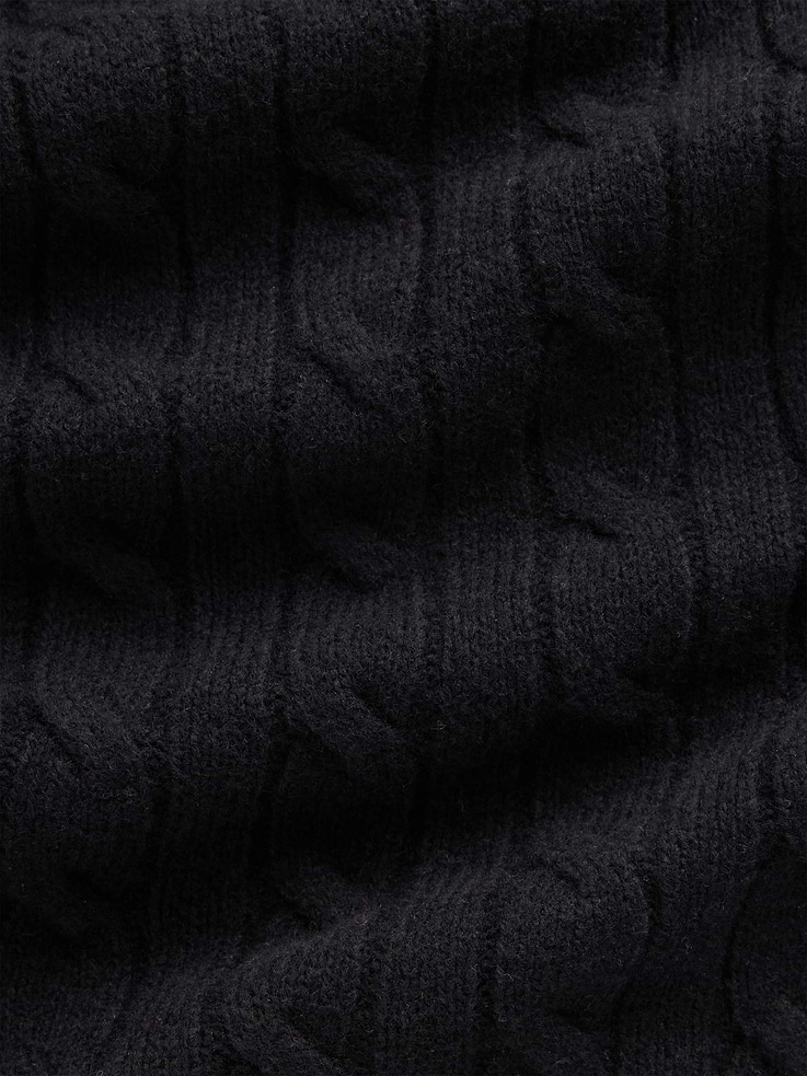 Image 4 of 5, CashSoft Cable-Knit Sweater Vest
