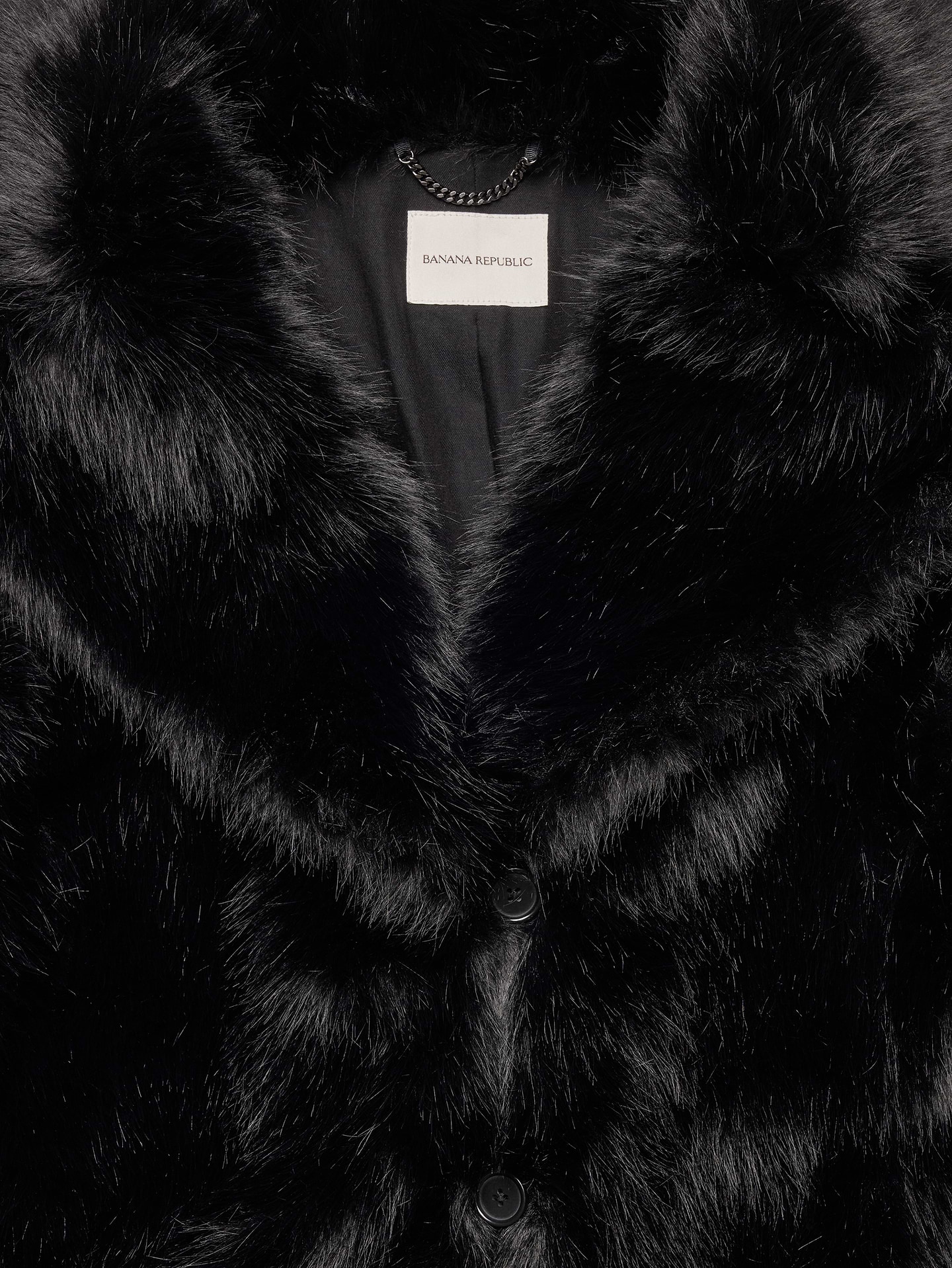 Image 6 of 8, Faux Fur Long Coat
