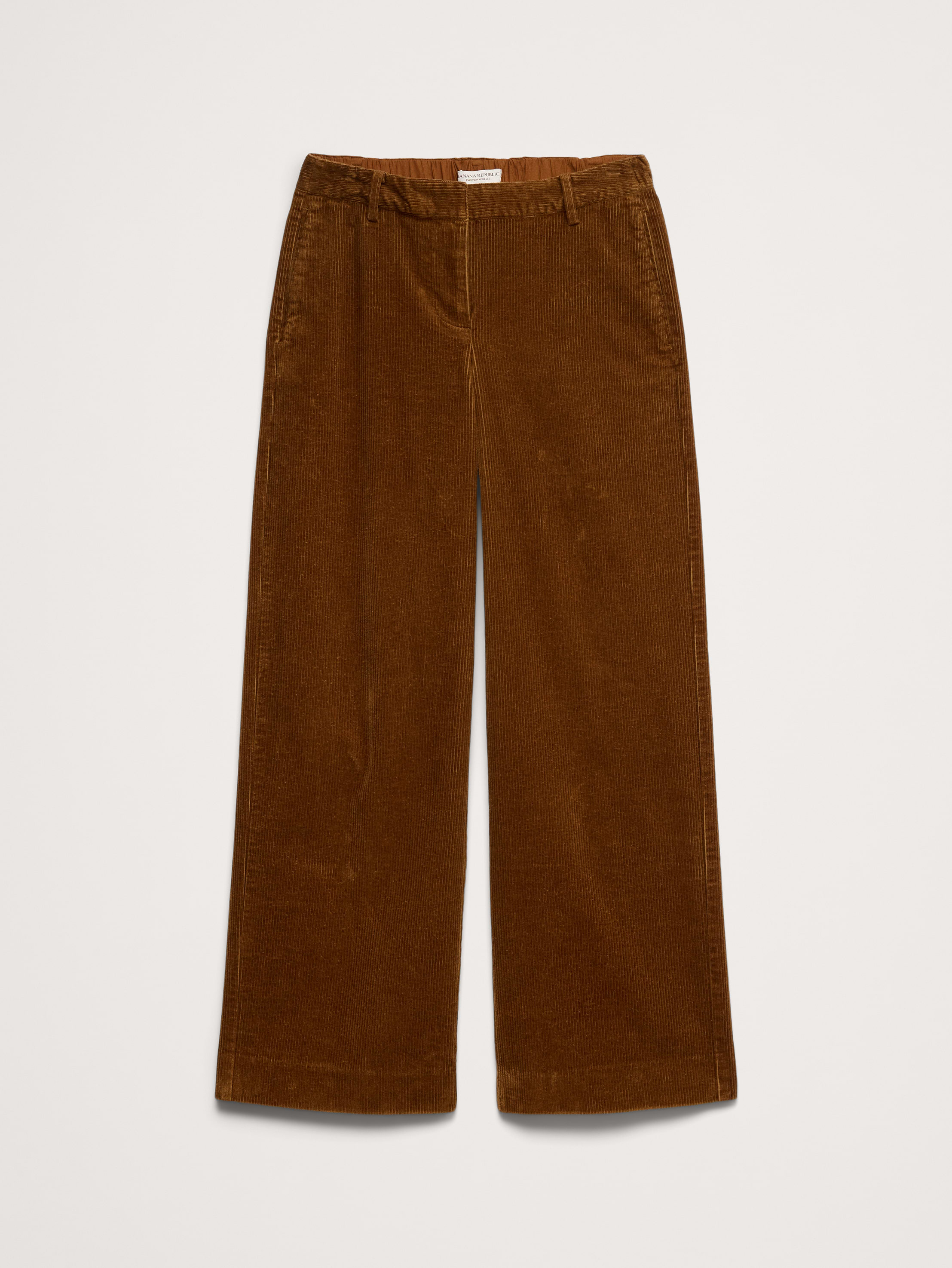 The Everyday Wide-Leg Pant in Corduroy | Banana Republic