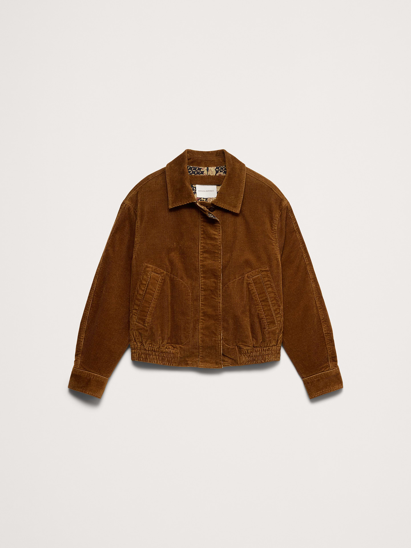Image 5 of 8, Corduroy Bomber Jacket