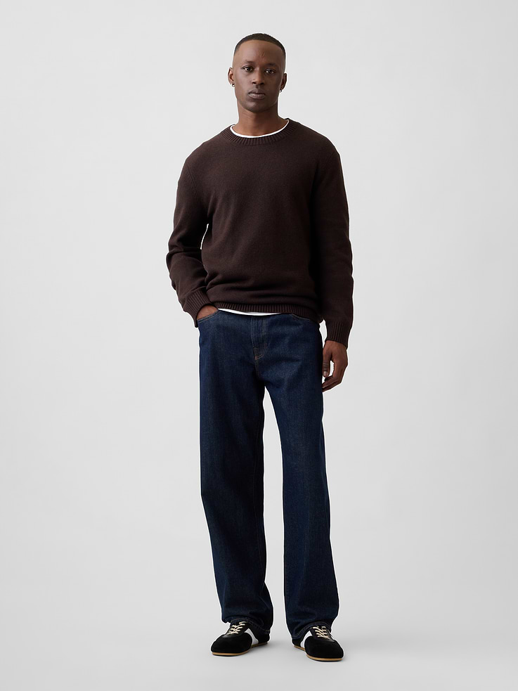 Image 3 of 5, CashSoft Crewneck Sweater
