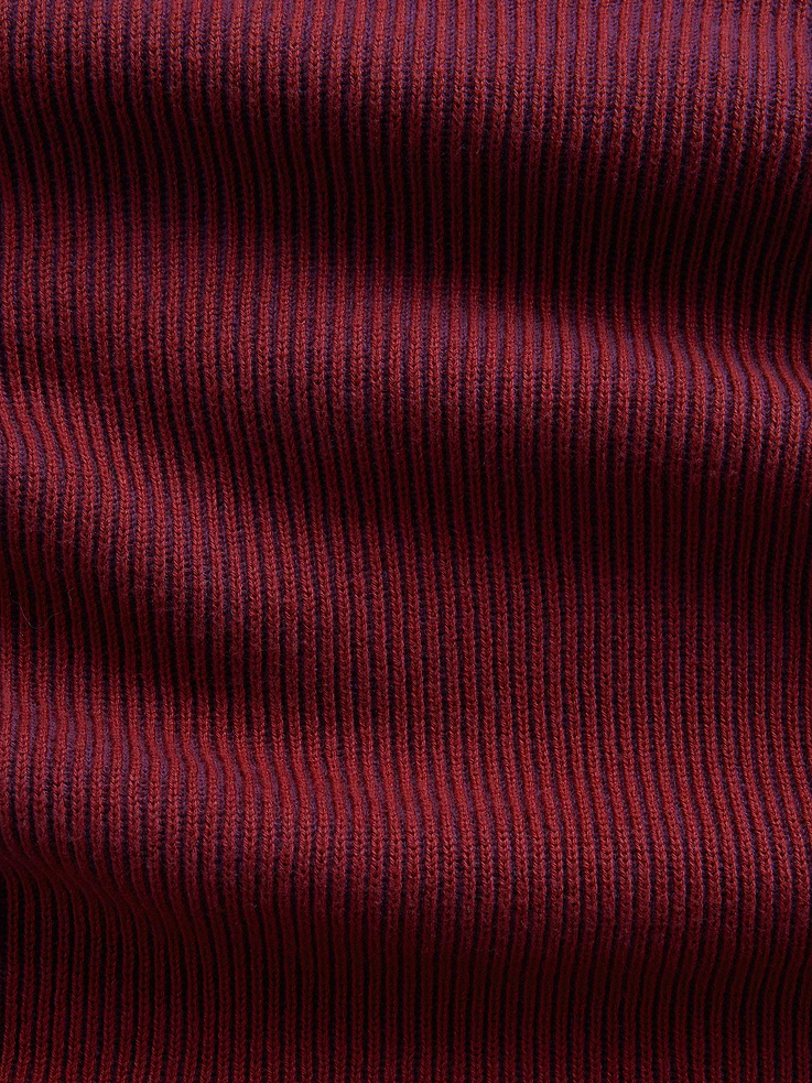 Image 4 of 5, Relaxed Fisherman Stitch Crewneck Sweater