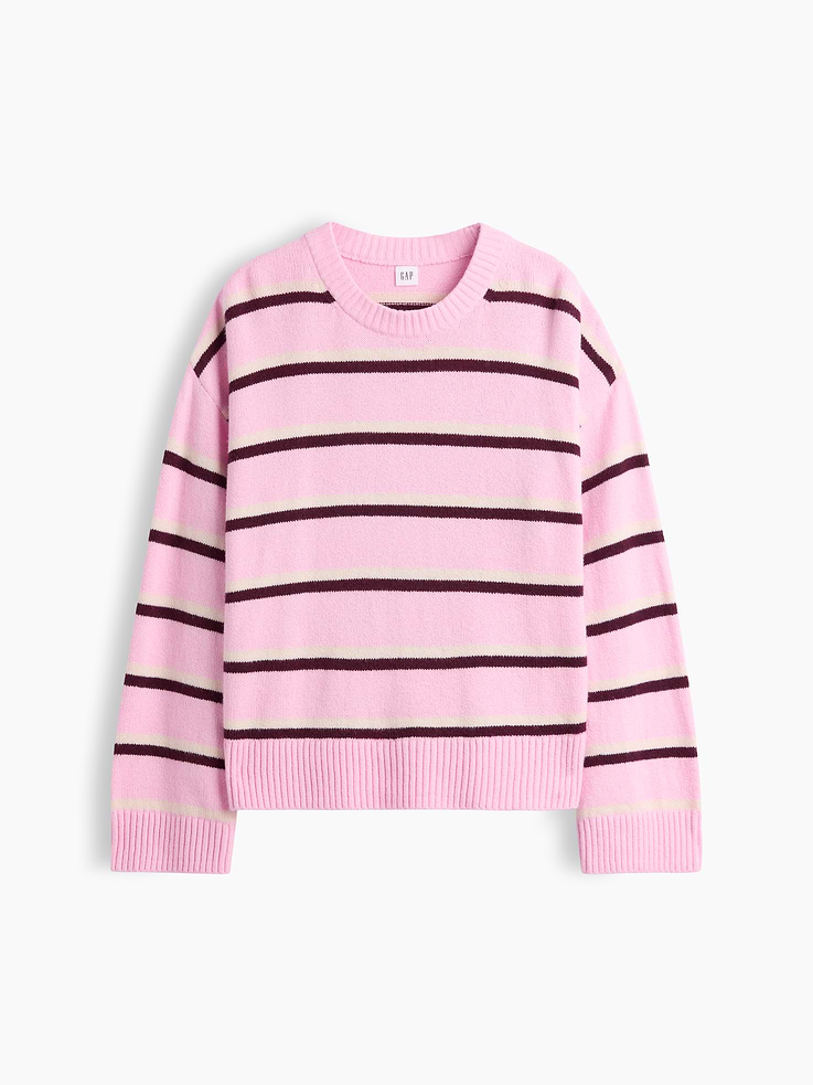 Image 5 of 5, Cashsoft Relaxed Crewneck Sweater