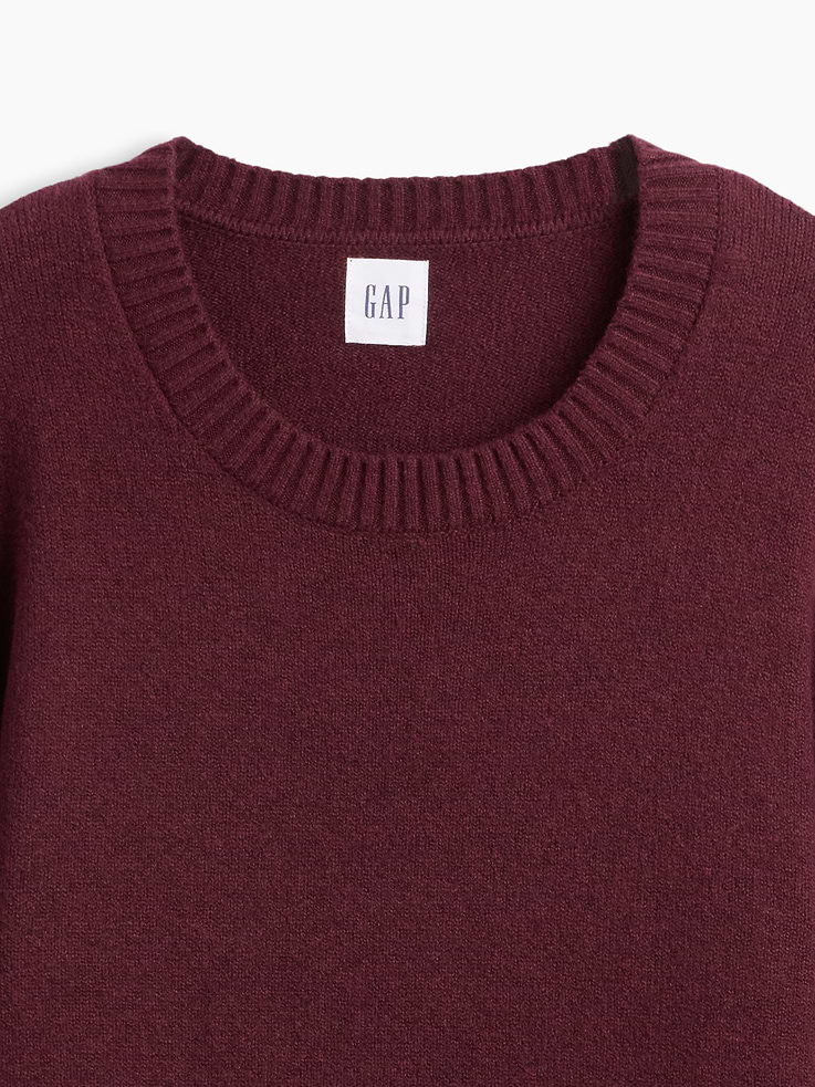 Image 4 of 5, CashSoft Crewneck Sweater