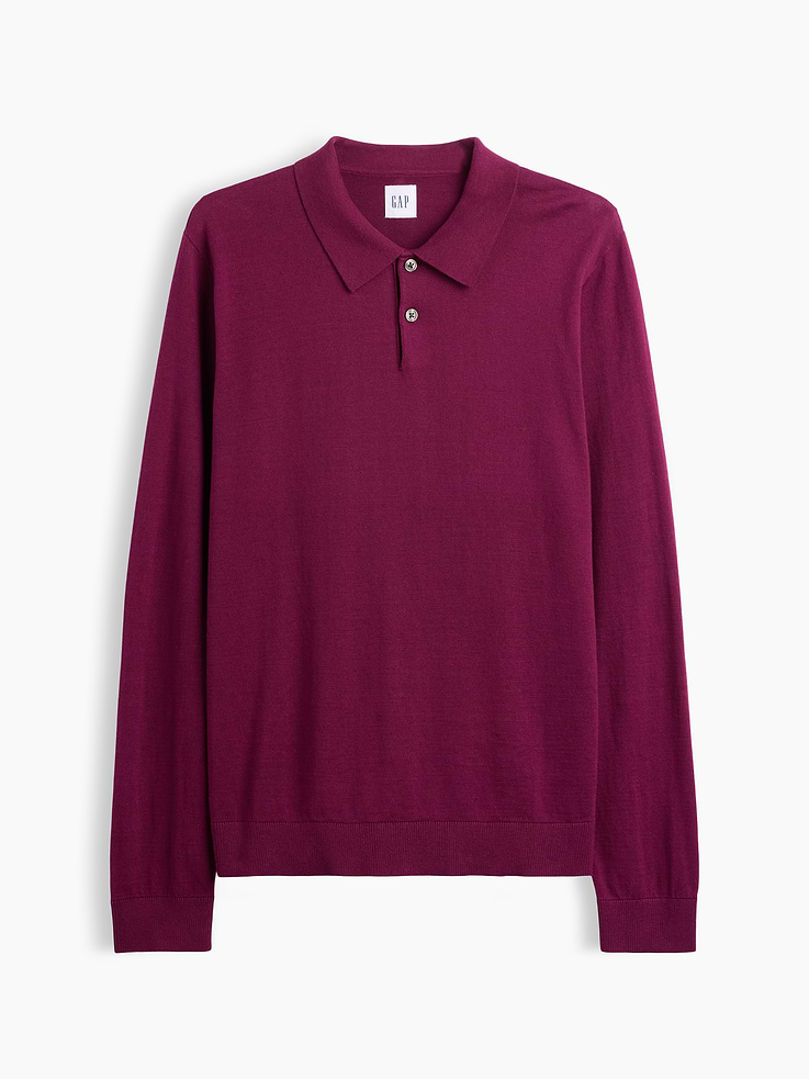 Image 5 of 5, Polo Sweater