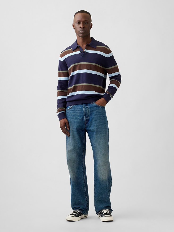 Image 3 of 5, Polo Sweater