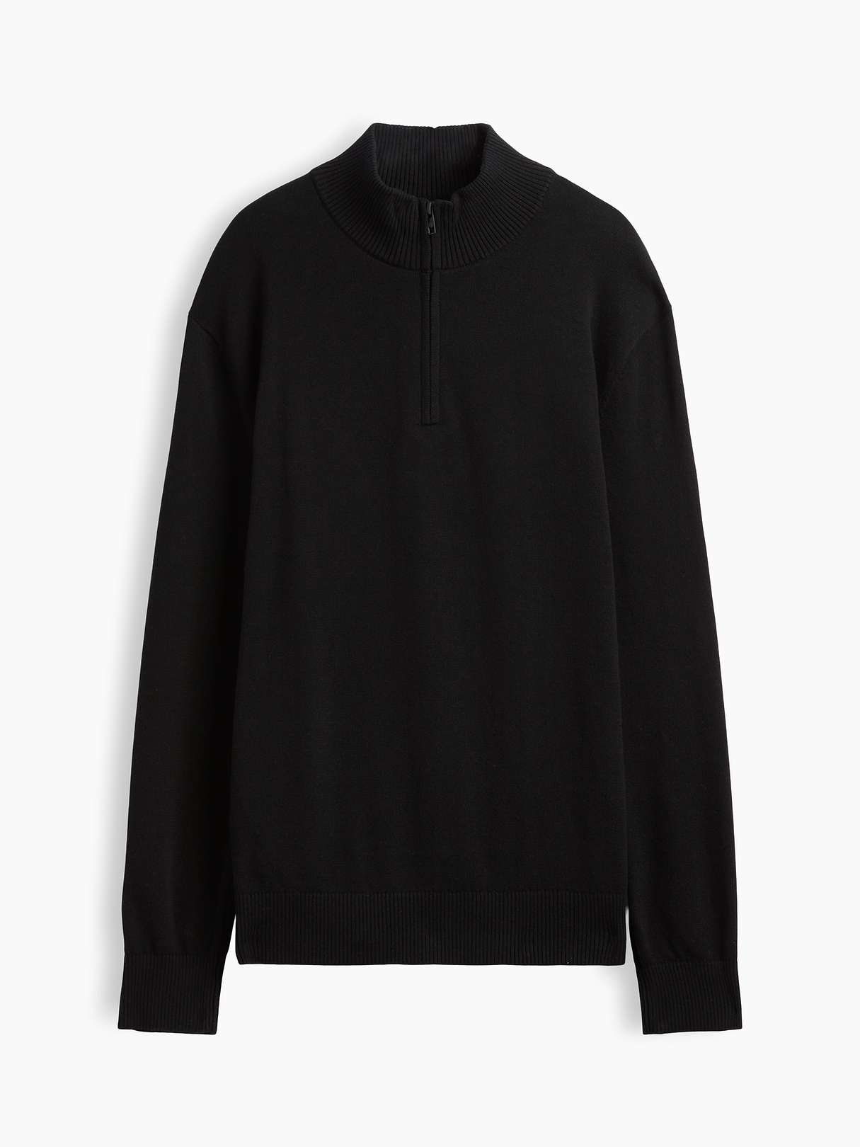Relaxed Mockneck Quarter-Zip Sweater | Gap Factory