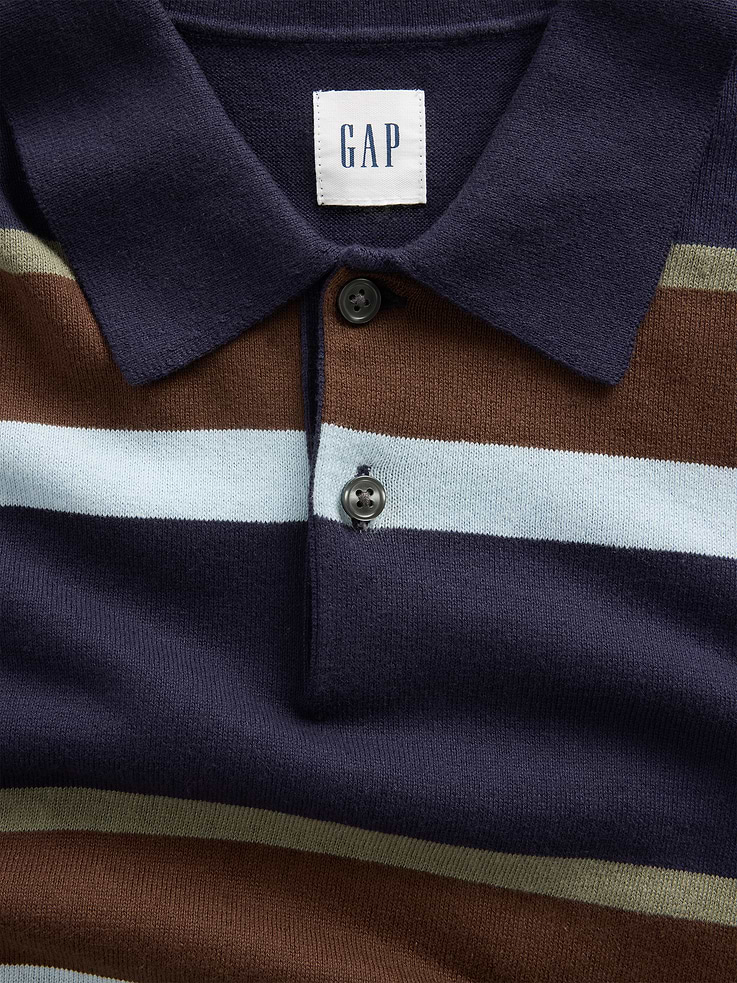 Image 4 of 5, Polo Sweater