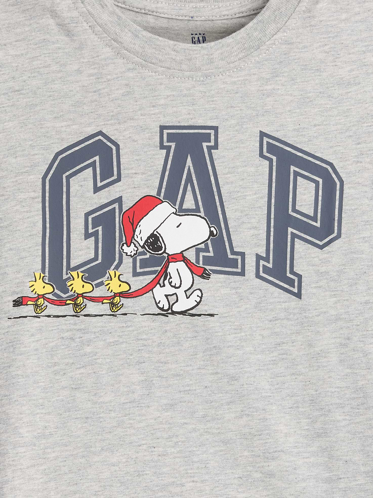 Image 2 of 3, babyGap Peanuts Relaxed X-Mas Logo T-Shirt