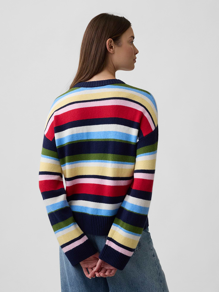 Image 2 of 5, Cashsoft Relaxed Crewneck Sweater
