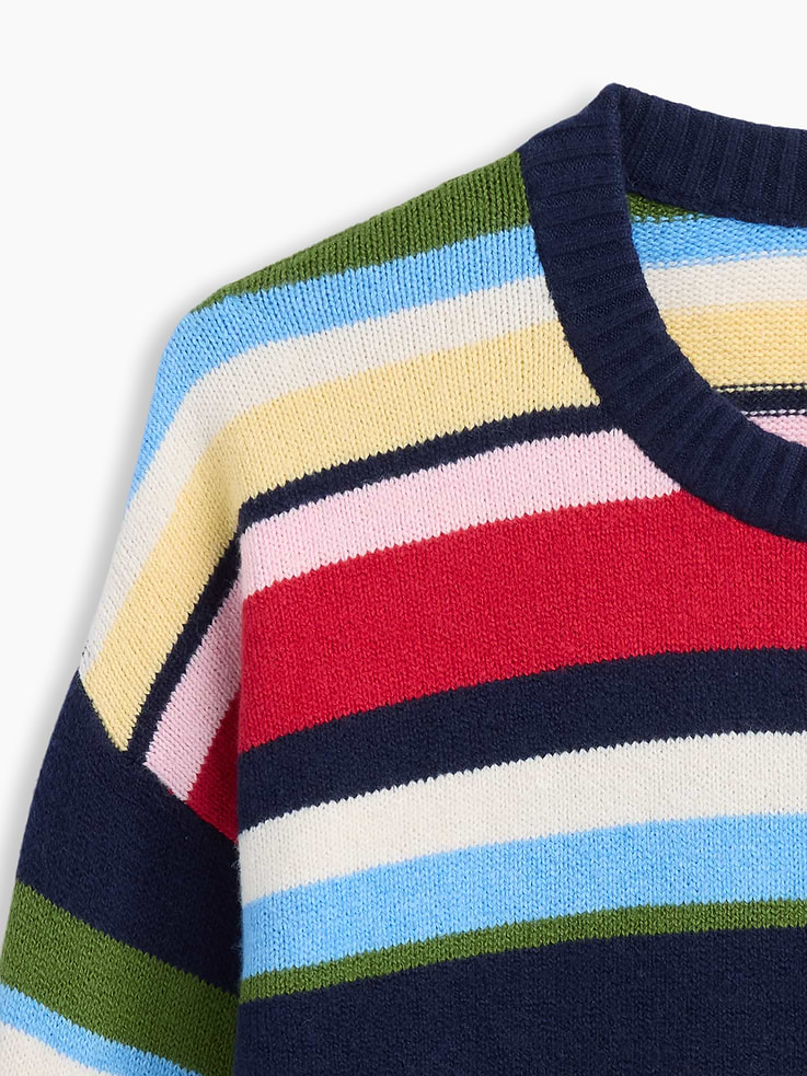 Image 4 of 5, Cashsoft Relaxed Crewneck Sweater