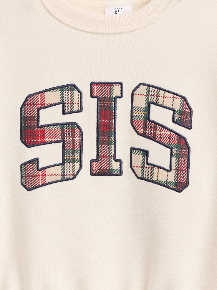 Image 2 of 3, babyGap Lil' Sis Crewneck Sweatshirt