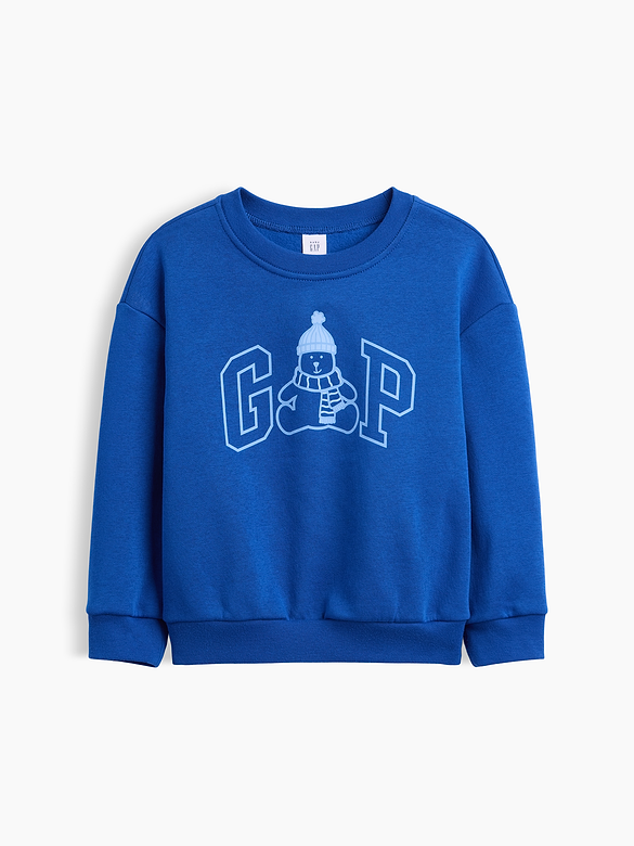 babyGap Relaxed Holiday Logo Sweatshirt