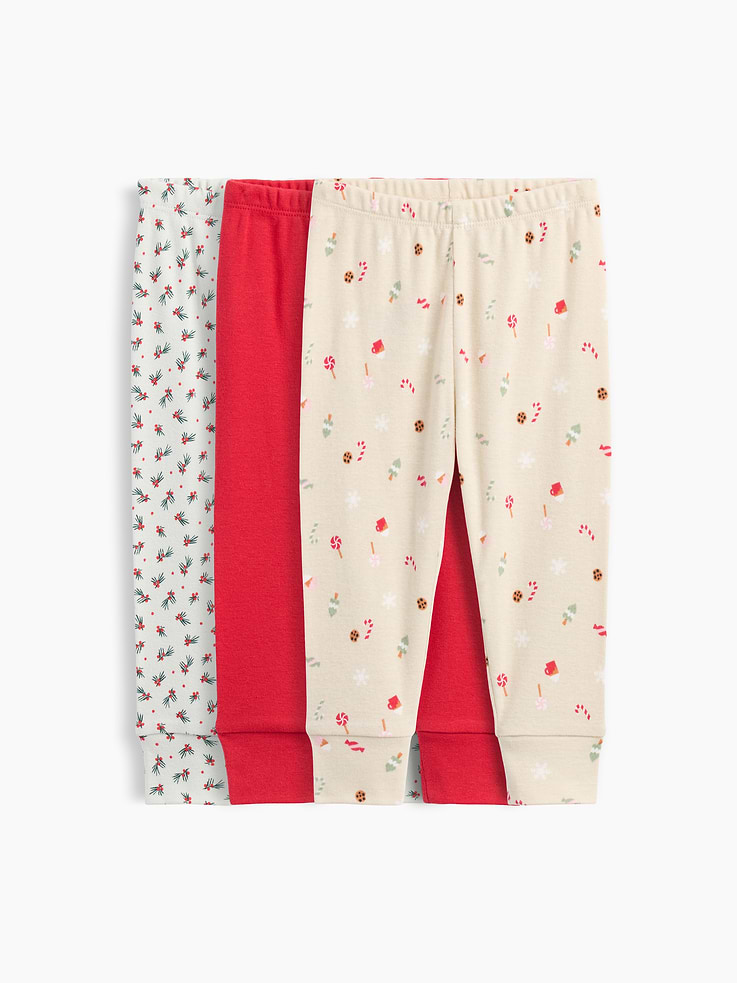 Image 1 of 3, Soft jersey knit (select styles have ribbed fabric)., Elasticized waist., Banded cuffs., Select styles have allover print., Product #1184309