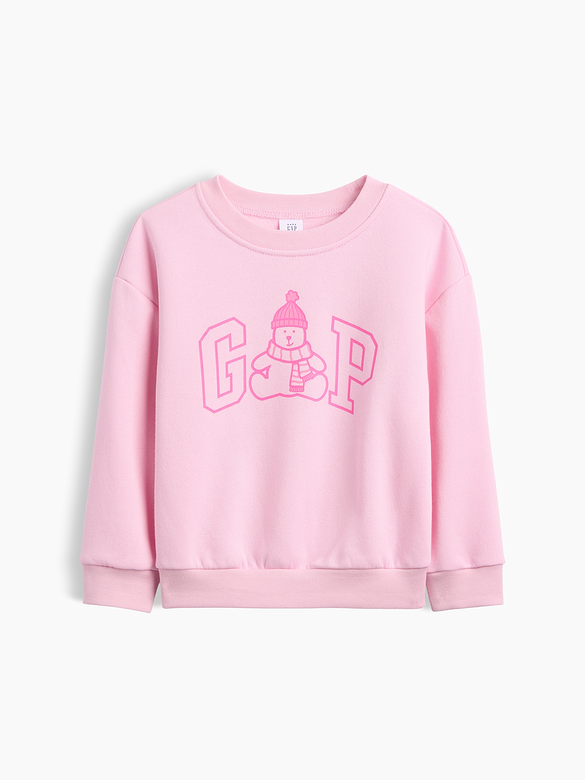 babyGap Relaxed Holiday Logo Sweatshirt