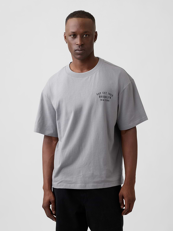 Everyday Soft Relaxed Gap Brooklyn T-Shirt
