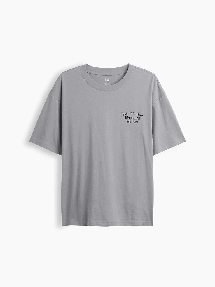 Image 5 of 5, Everyday Soft Relaxed Gap Brooklyn T-Shirt