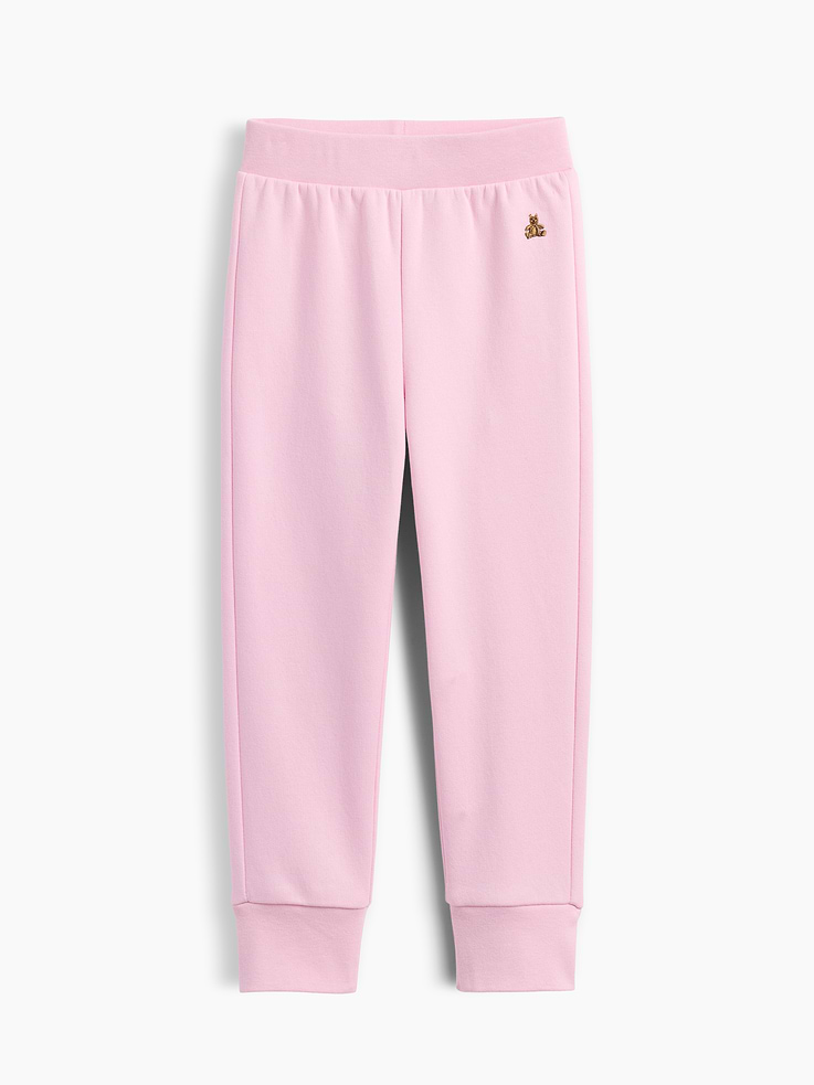 Image 1 of 3, Soft, comfy fleece., Elasticized waist, embroidered Brannan Bear at hip., Banded cuffs., Product #1184779