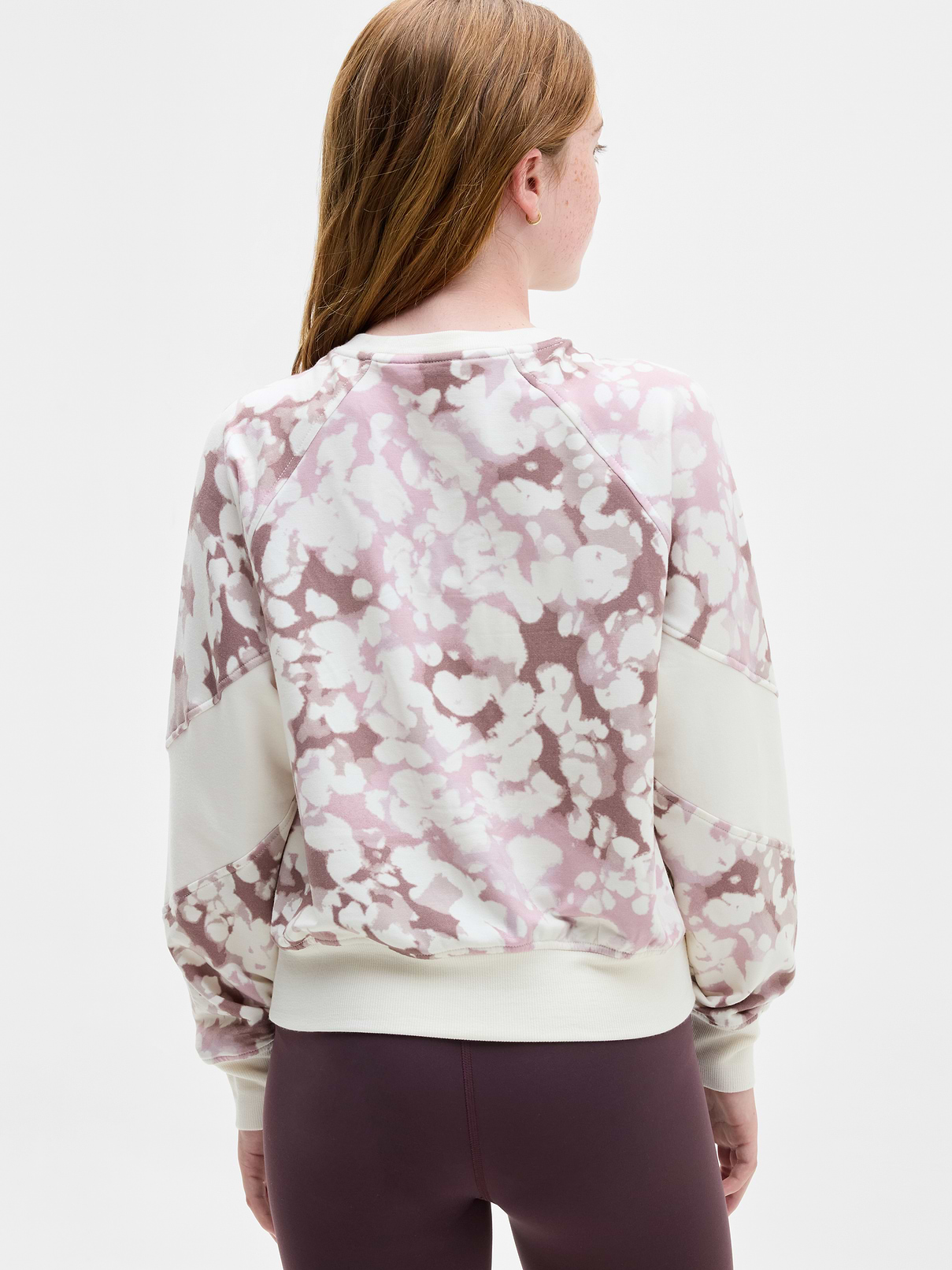 Image 3 of 3, Athleta Girl Coaster Luxe Print Sweatshirt
