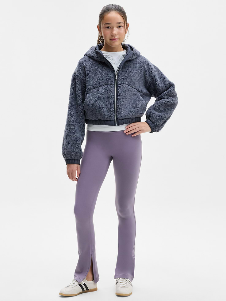 Image 1 of 4, FOR: School, practice, and play, FEEL: Powervita fabric is buttery soft with support that feels like a gentle hug, FAVE: Adjustable internal drawcord, No front seam, Product #1174612