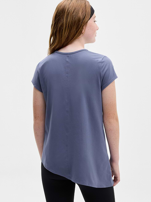 Image 3 of 3, Athleta Girl Right Moves Asymm Babydoll Tee